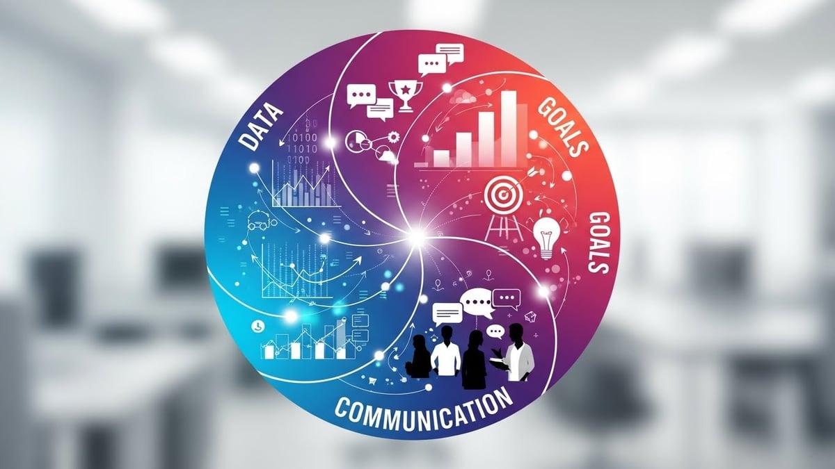 Connecting data, communication, goals Connecting data, communication, goals